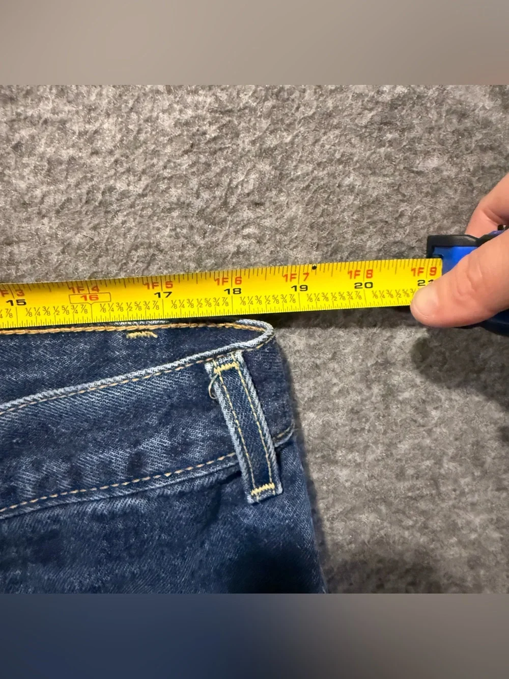 Levis 569 Vtg 90s Dry Goods Jeans Men’s 38x30 blue Straight USA Made Cotton Nice